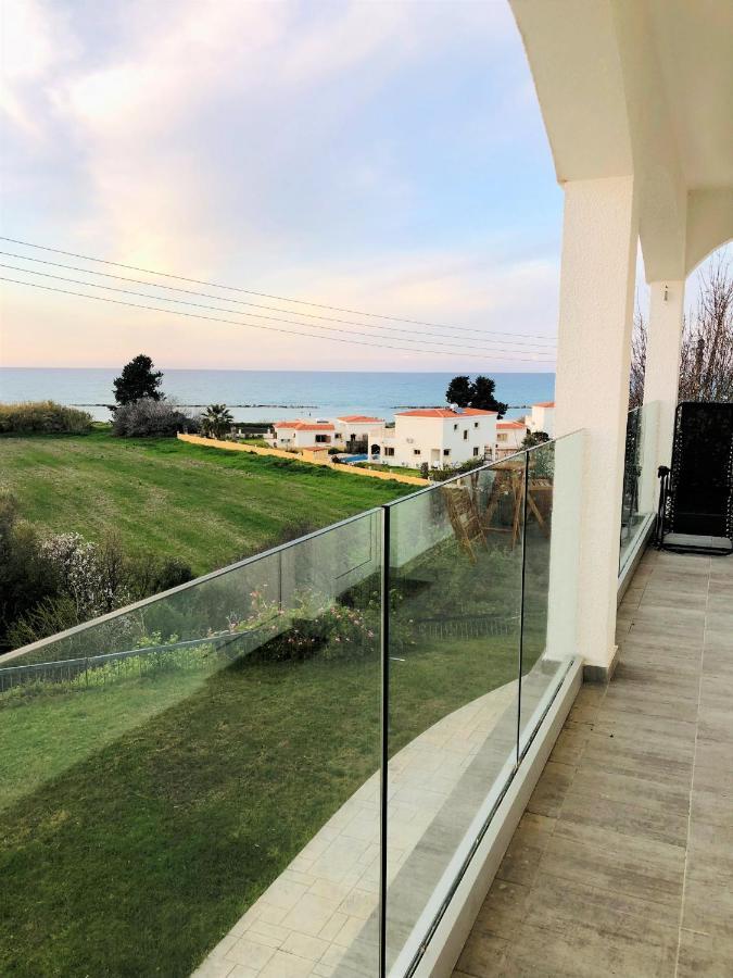 White House Studio With Sea View And Parking Polis Exterior foto