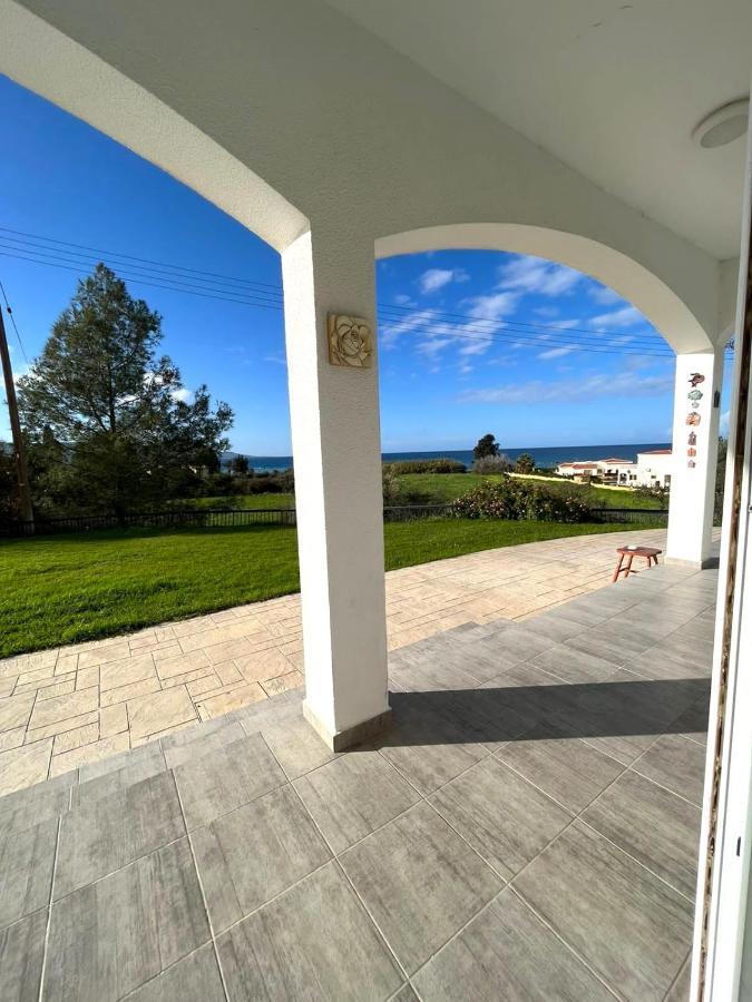 White House Studio With Sea View And Parking Polis Exterior foto